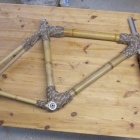And the fork up against the frame - a nice match