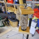 Here it is in place - tightened by turning the wrench at either end