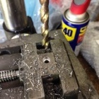 Then run through with with the 6mm drill