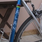 Closeup of Seat Tube and New Decal