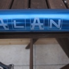 Closeup of Top Tube and New Decal