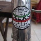 Closeup of Head Tube and New Decal