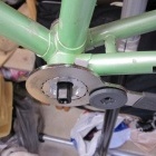 I completed the tightening with a Shimano Hollowtech Tool (despite what others say, Velo Orange have made their BB fit this tool - they have taken on the criticisms of their earlier versions)