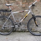 Bike #1 : My ex commuting bike, a BH Bikes Mountain Bike - now my bike for doing the shopping
