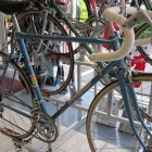 A russian bike on display - not sure if it was used on the day