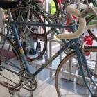 A russian bike on display - not sure if it was used on the day