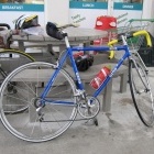 The Gios, whose owner kept me company for much of the long course