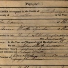 John & Anne Marriage Record - January 1836, Church of St. George Dublin City 